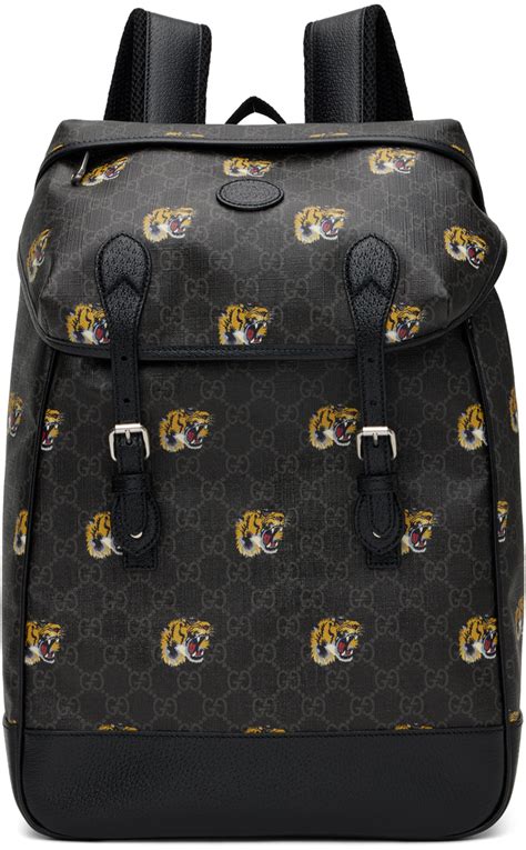 gucci tiger head belt|gucci backpack with tiger.